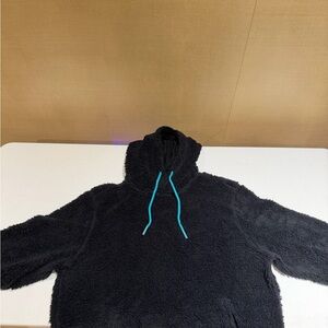 Chubbies Black Fleece with Blue Accents